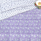 Lavender Kalamkari | Pure Mulmul Cotton | Flannel filling