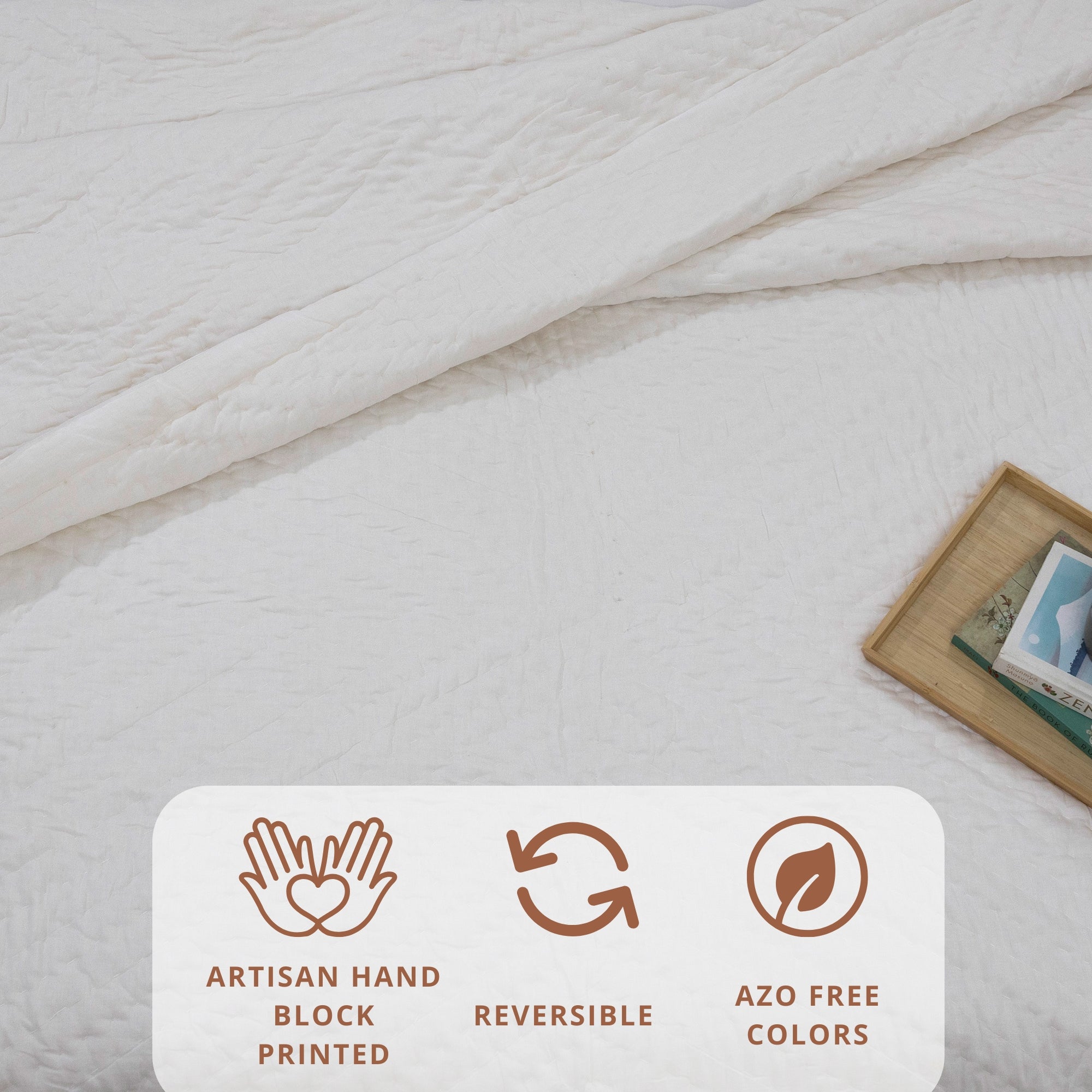 While Solid |White, Ivory| Quilts | Razai | Comforter