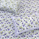 Small Lavender Flowers  | 210TC Pure Cotton Bedsheet