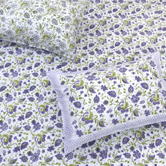 Small Lavender Flowers  | 210TC Pure Cotton
