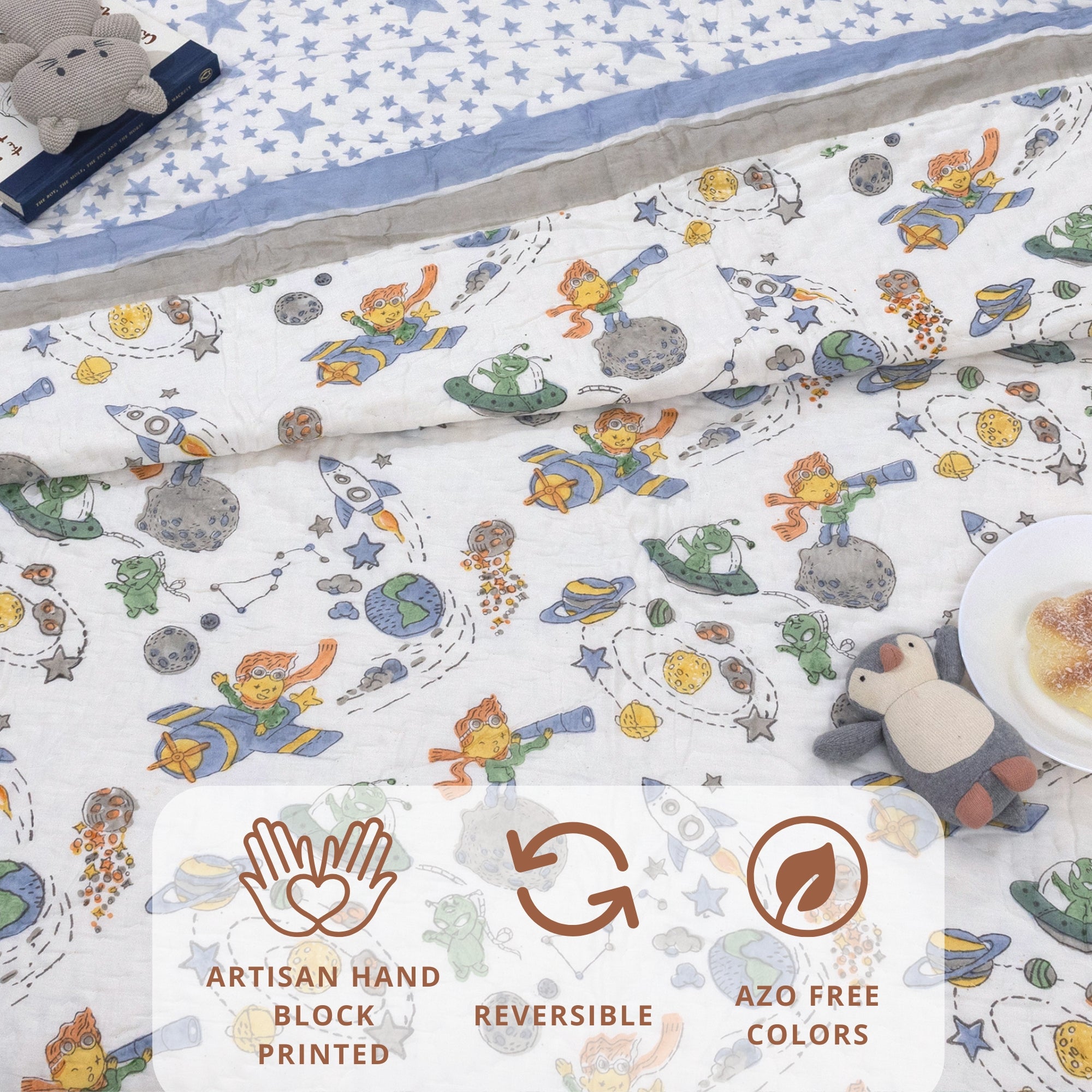 Space Boy | Quilts | Razai | Comforter