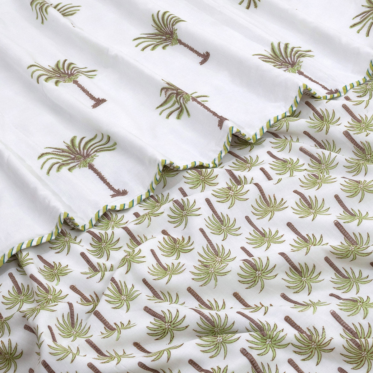 Lotus Vines |  Dohar | Summer Blanket