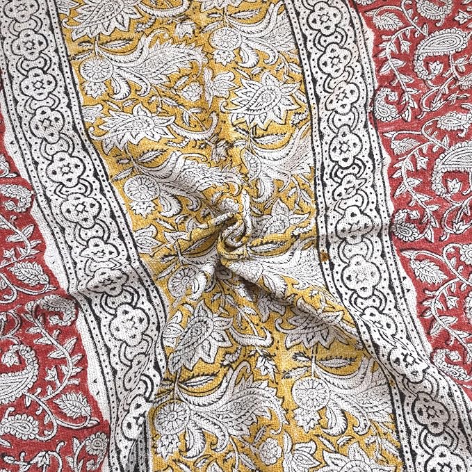 Patch Work Pattern | MultiColor Florals | Woven Sofa Throw