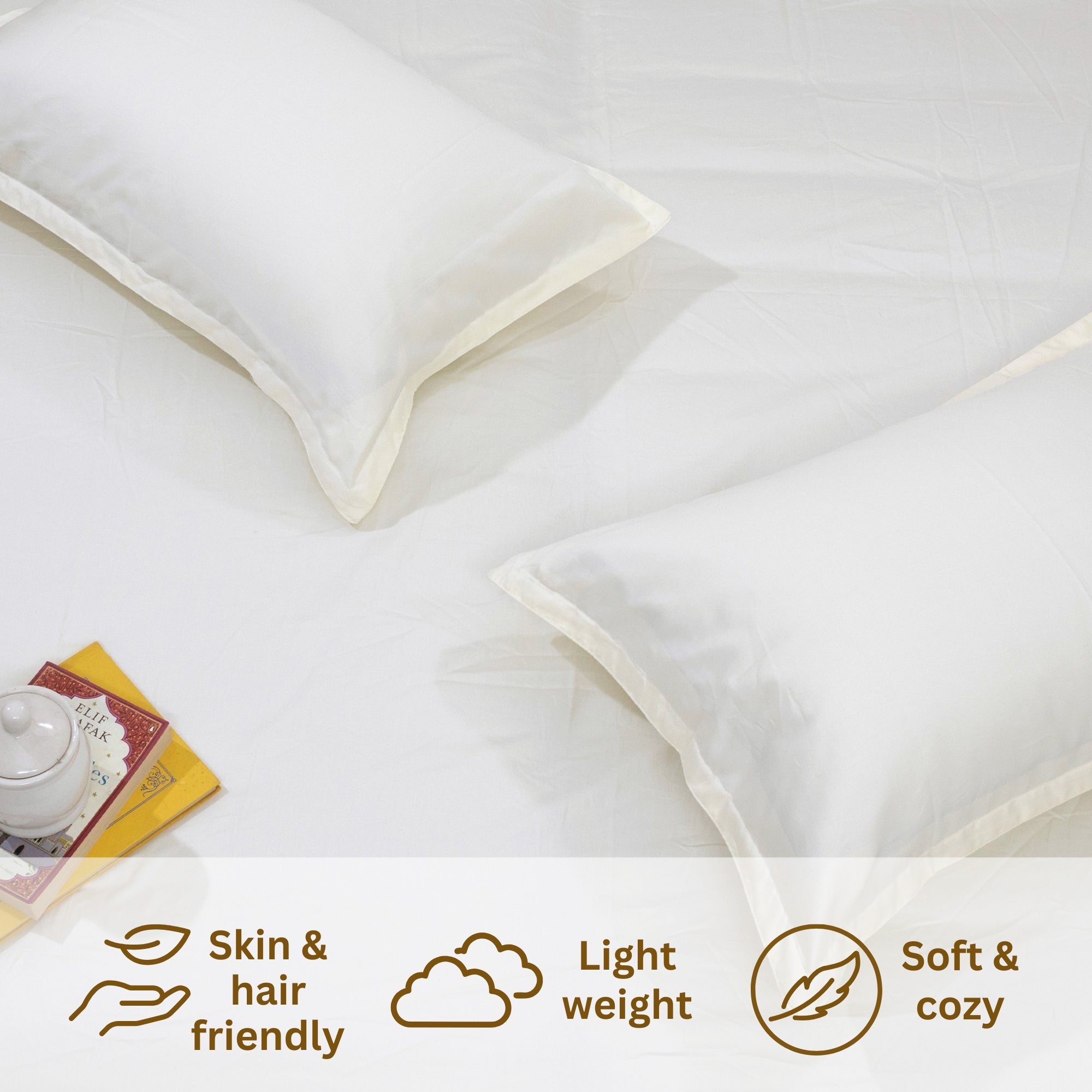 Ivory White | Fitted Bedsheet