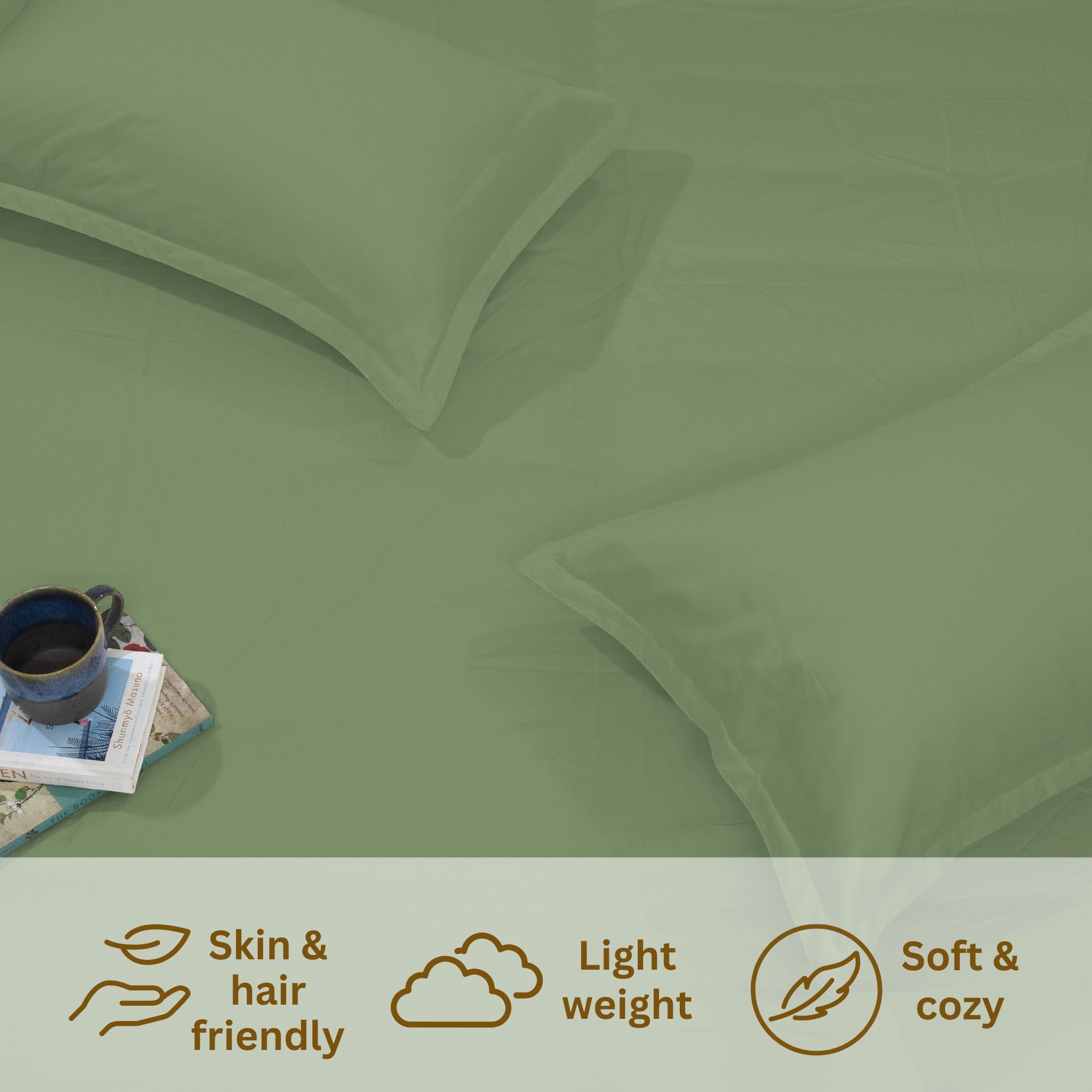 Olive Green | Fitted Bedsheet