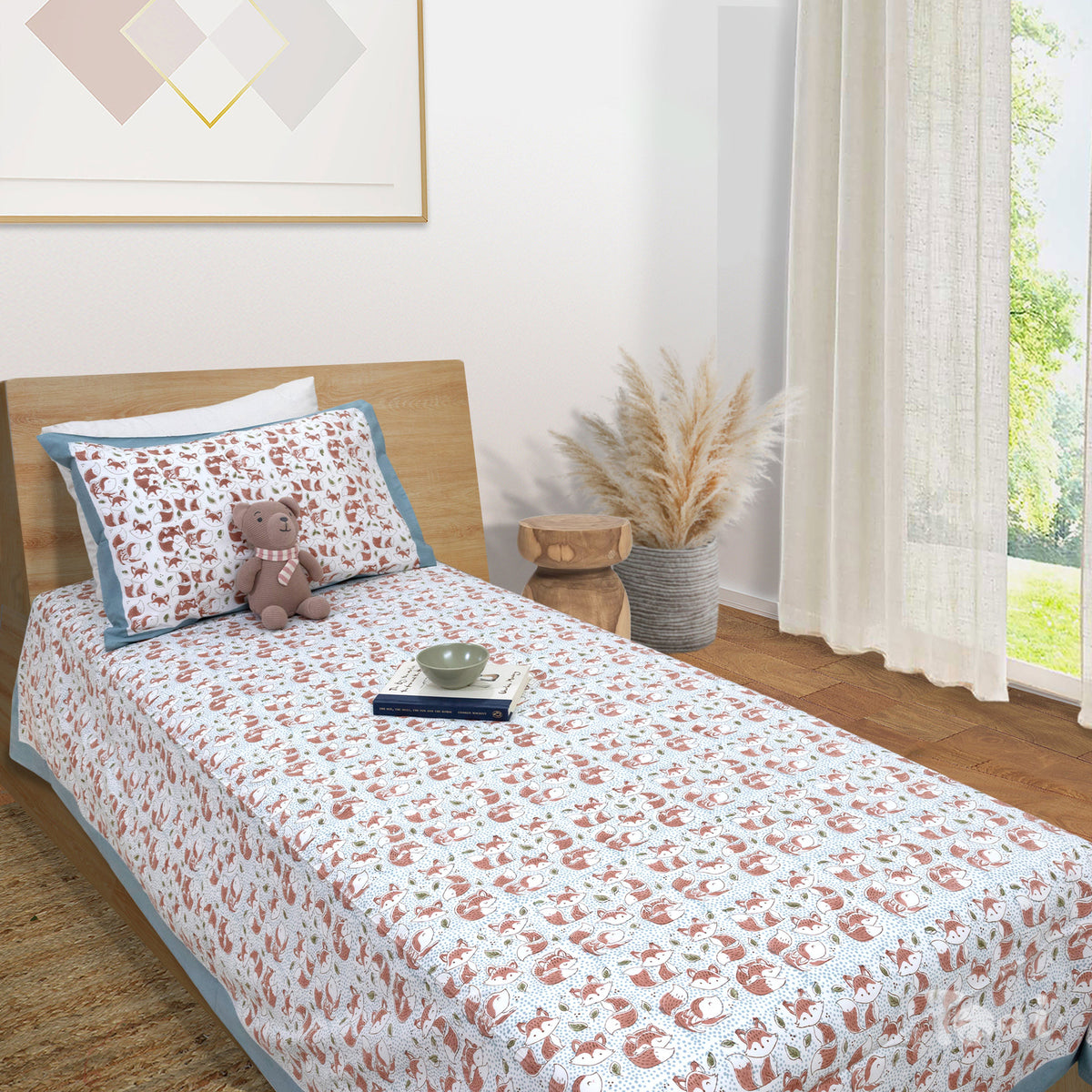 Little Fox | Premium Bedsheet