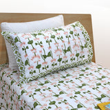 Lotus Vines | 300TC Mercerized Cotton Bedsheet