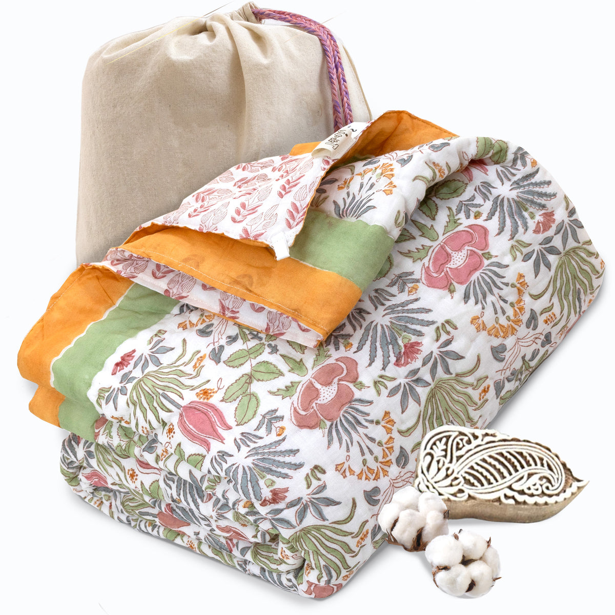 Spring Floral  |  Quilts | Razai | Comforter