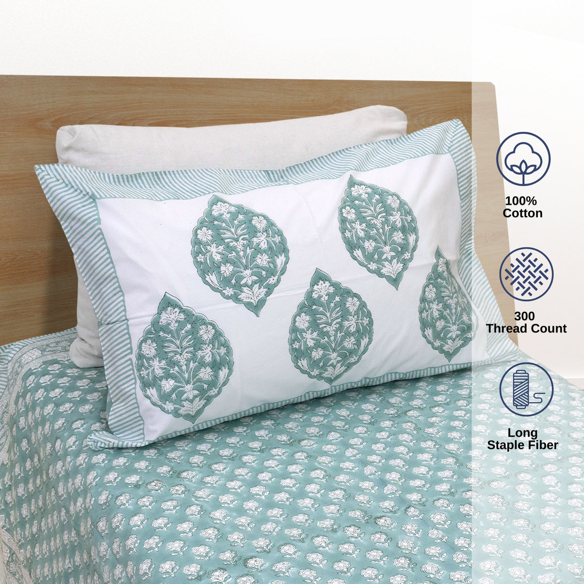 Cool Summer| Premium Bedsheet