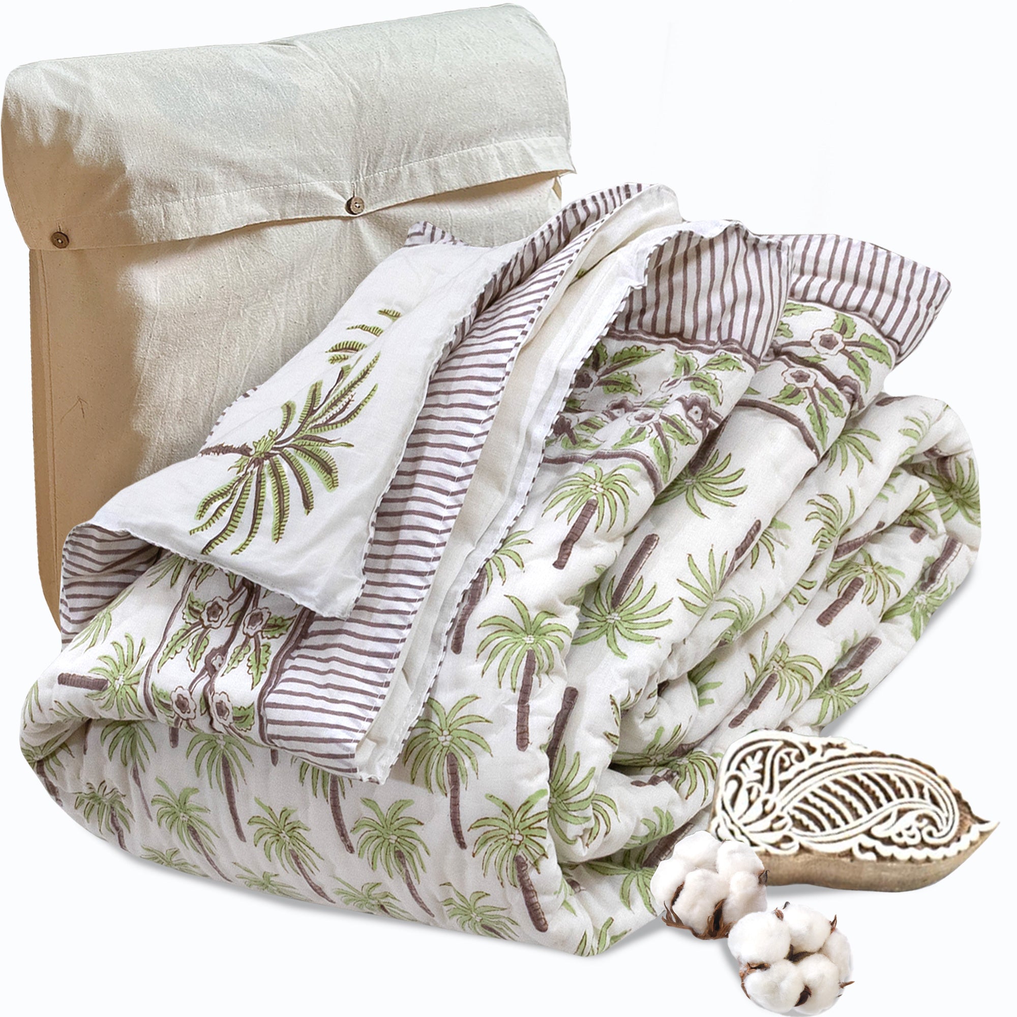 Small Palm | Quilts | Razai | Comforter