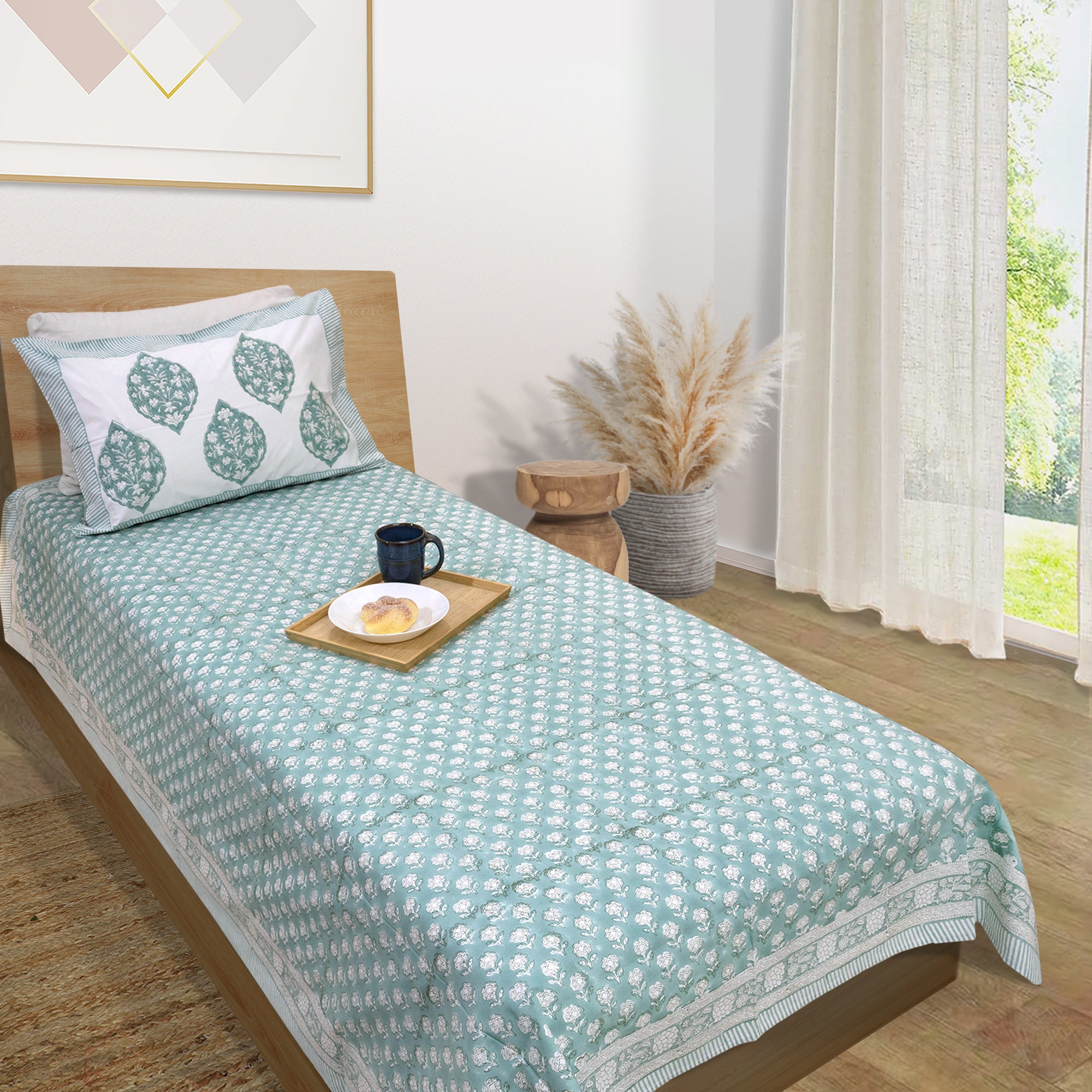 Cool Summer| Premium Bedsheet