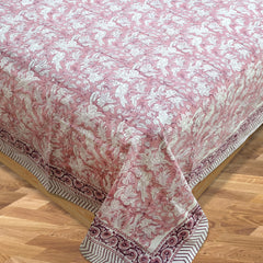 Pink Bird Kalamkari | 210TC Pure Cotton