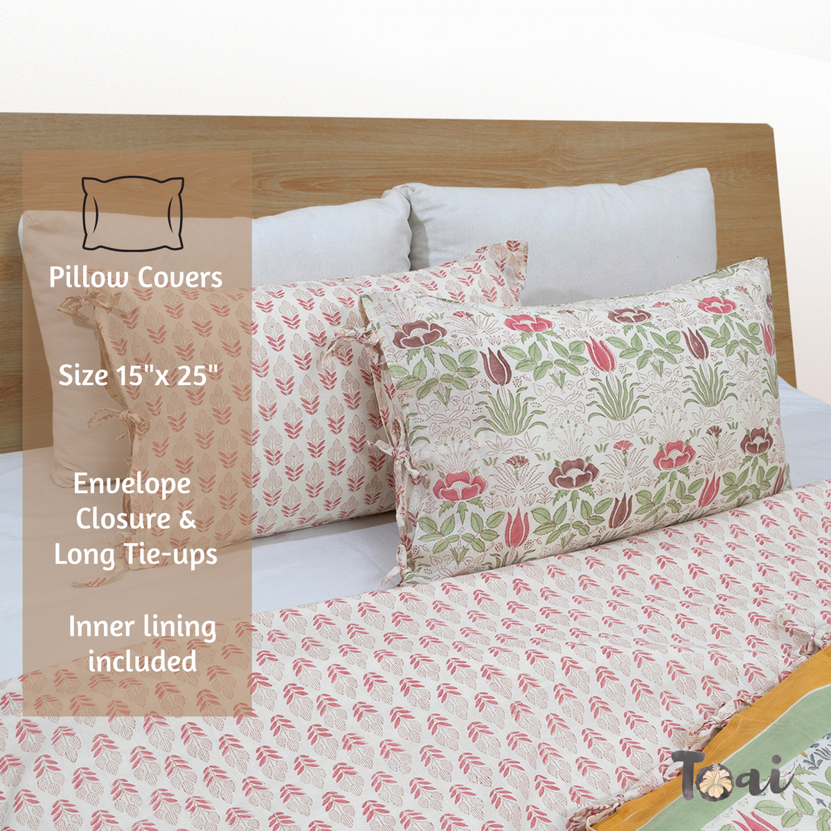 Spring Floral | Quilt Duvet Cover with Pillow Covers