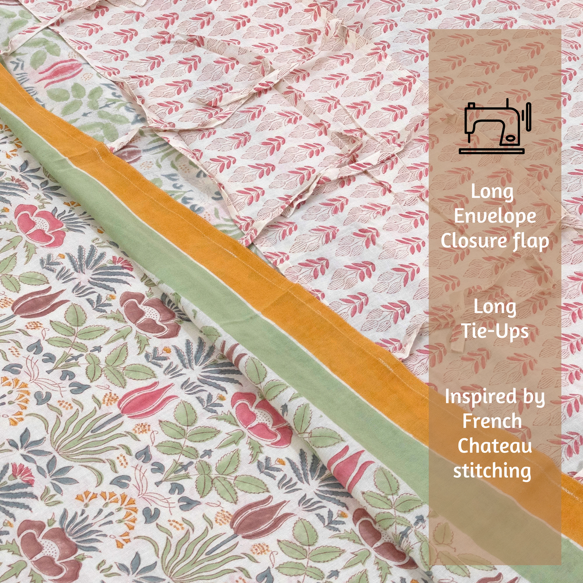 Spring Floral | Quilt Duvet Cover with Pillow Covers