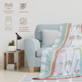 Bunny | Pure Mulmul Cotton | Flannel filling