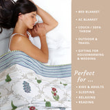 Adil Jaal | Pure Mulmul Cotton | Flannel filling