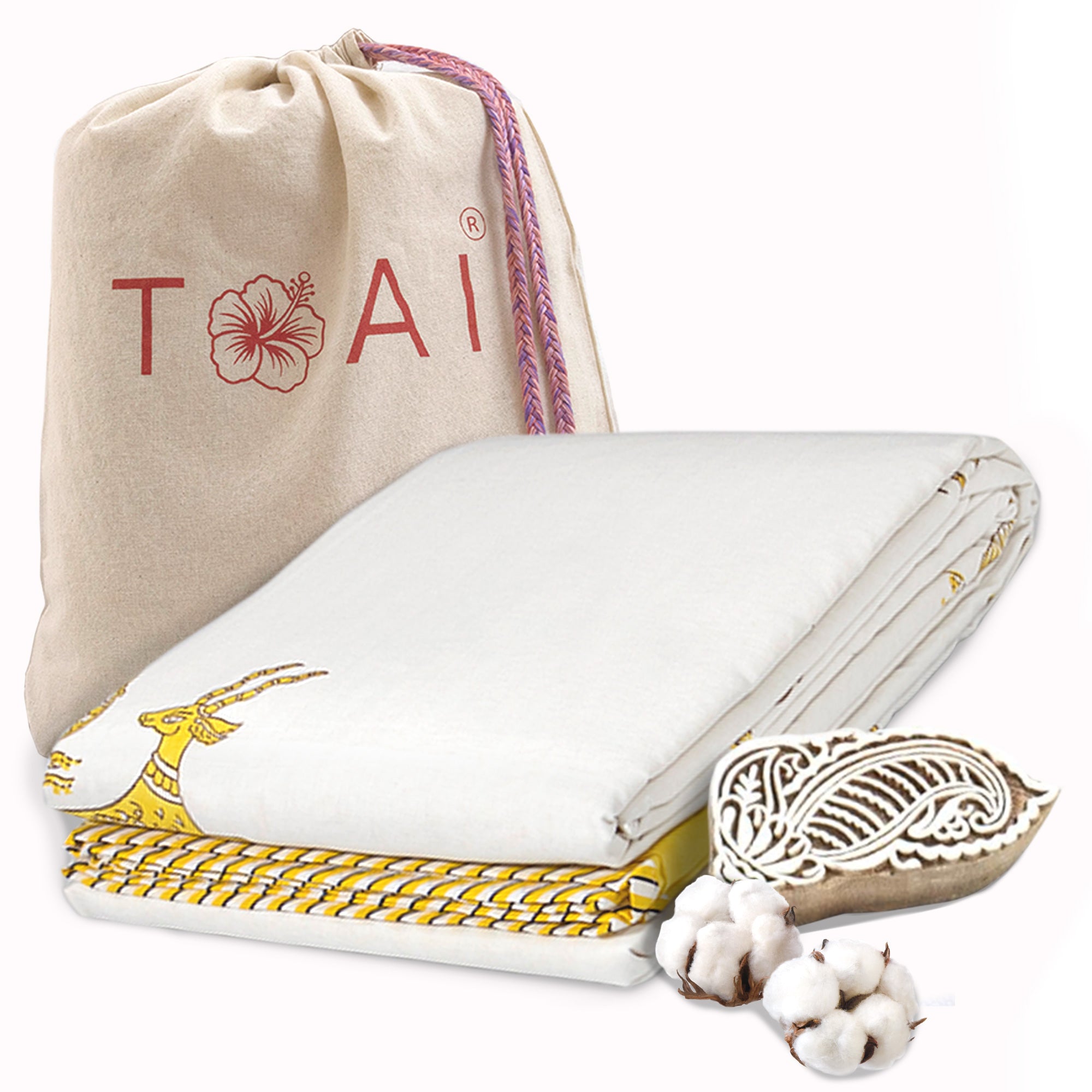 Yellow Deer | Dohar | Summer Blanket