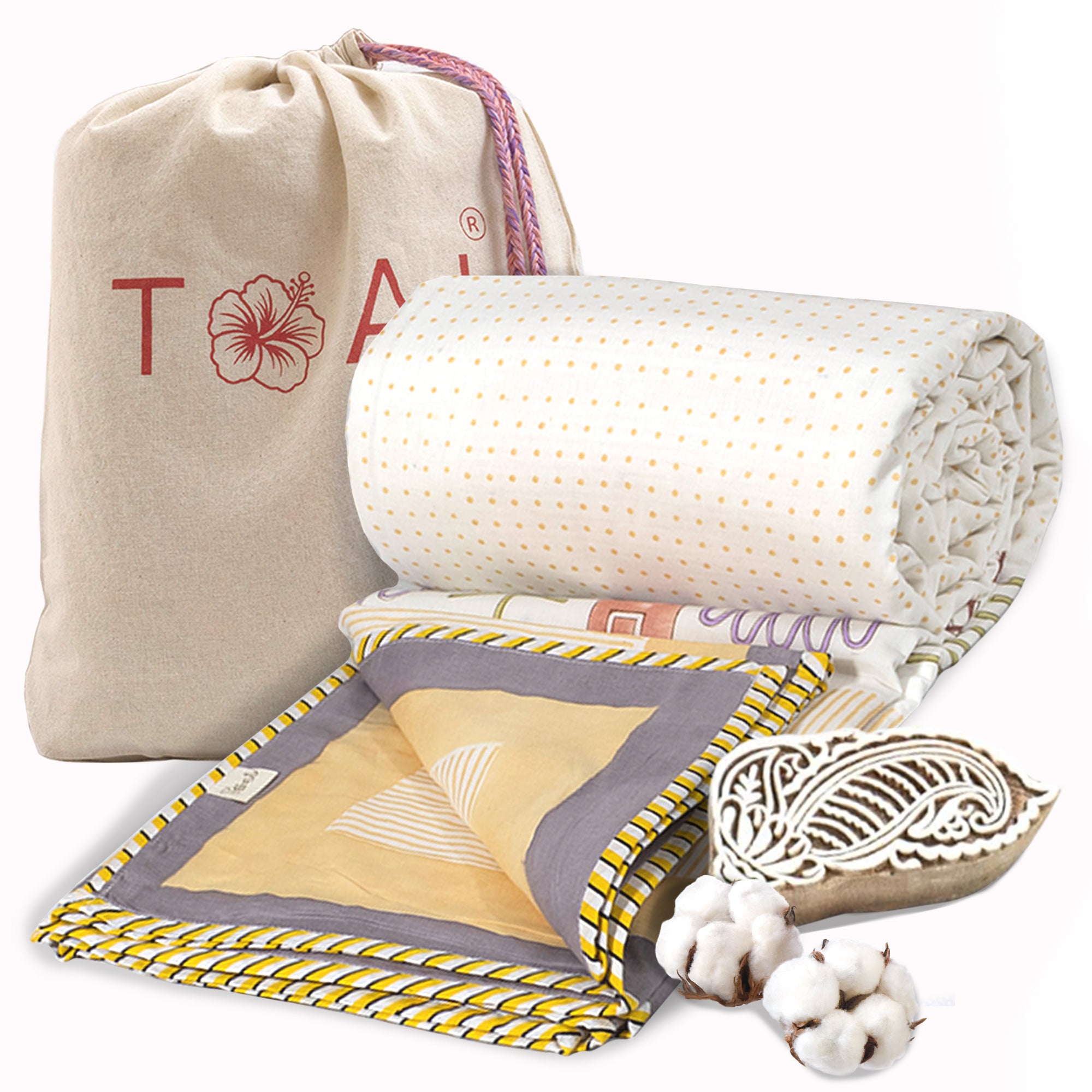 Polka Homes |  Dohar | Summer Blanket