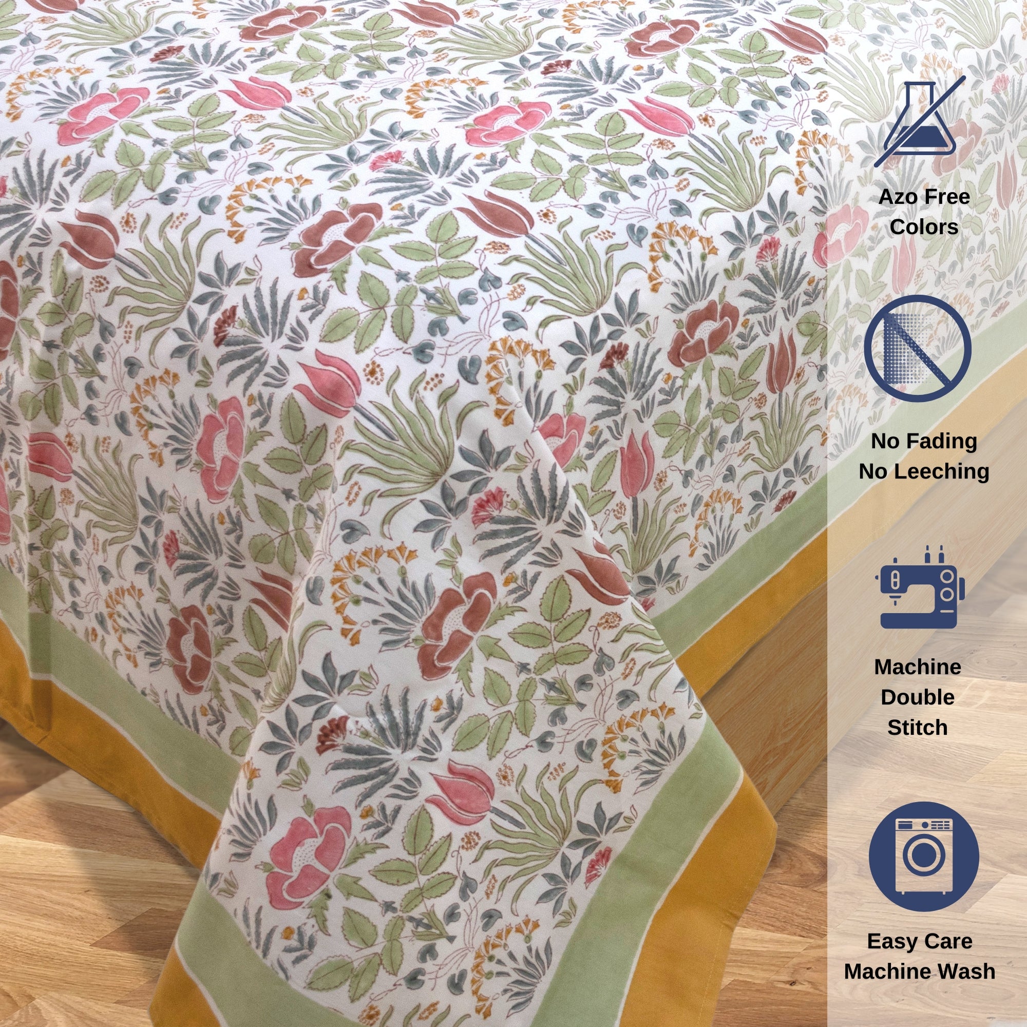 Spring Florals | Premium Bedsheet