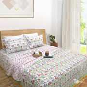 Spring Florals -Dohar Bedding Set
