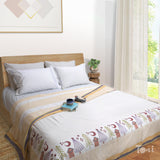 Polka Homes  | Pure Mulmul Cotton | Flannel filling