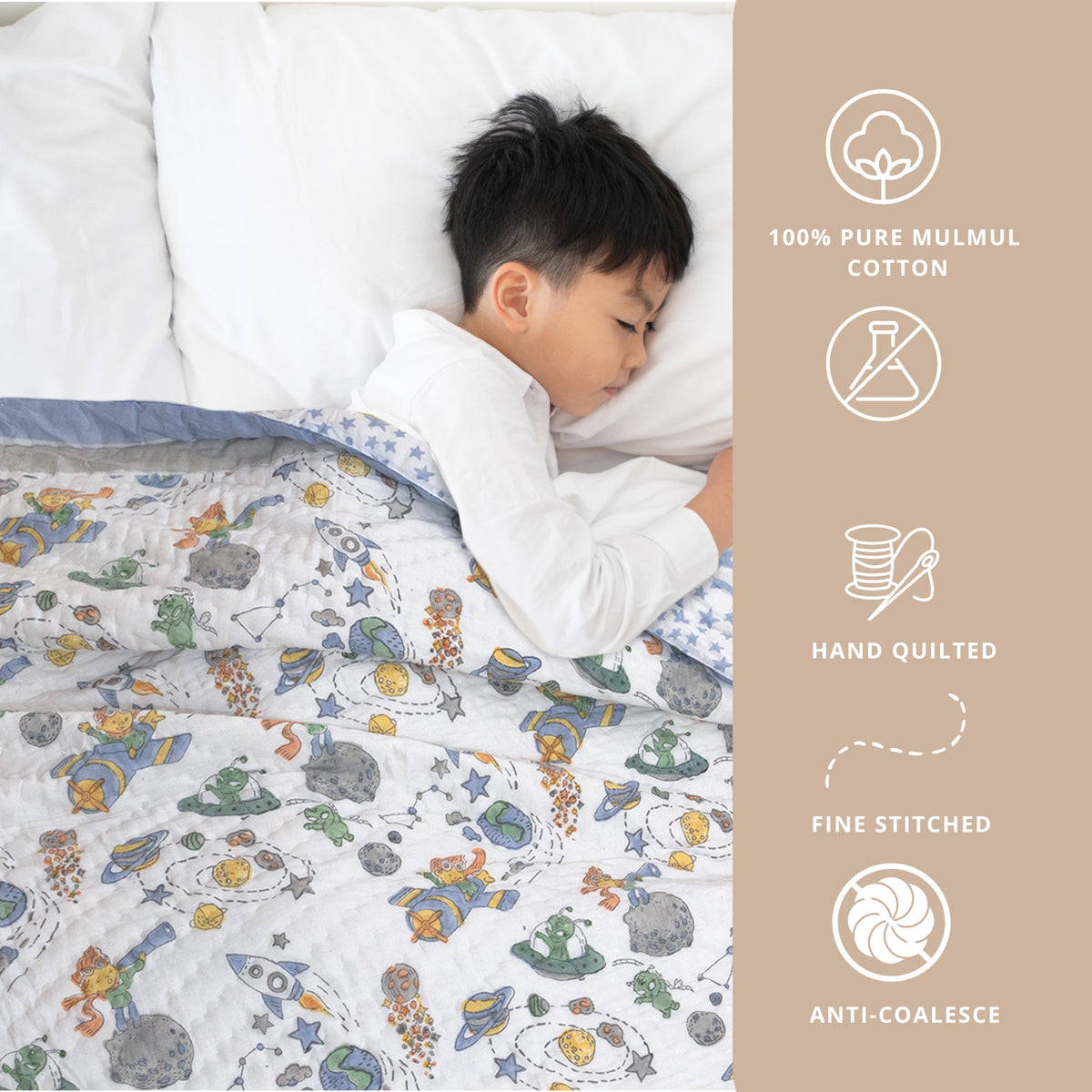 Space Boy | Quilts | Razai | Comforter