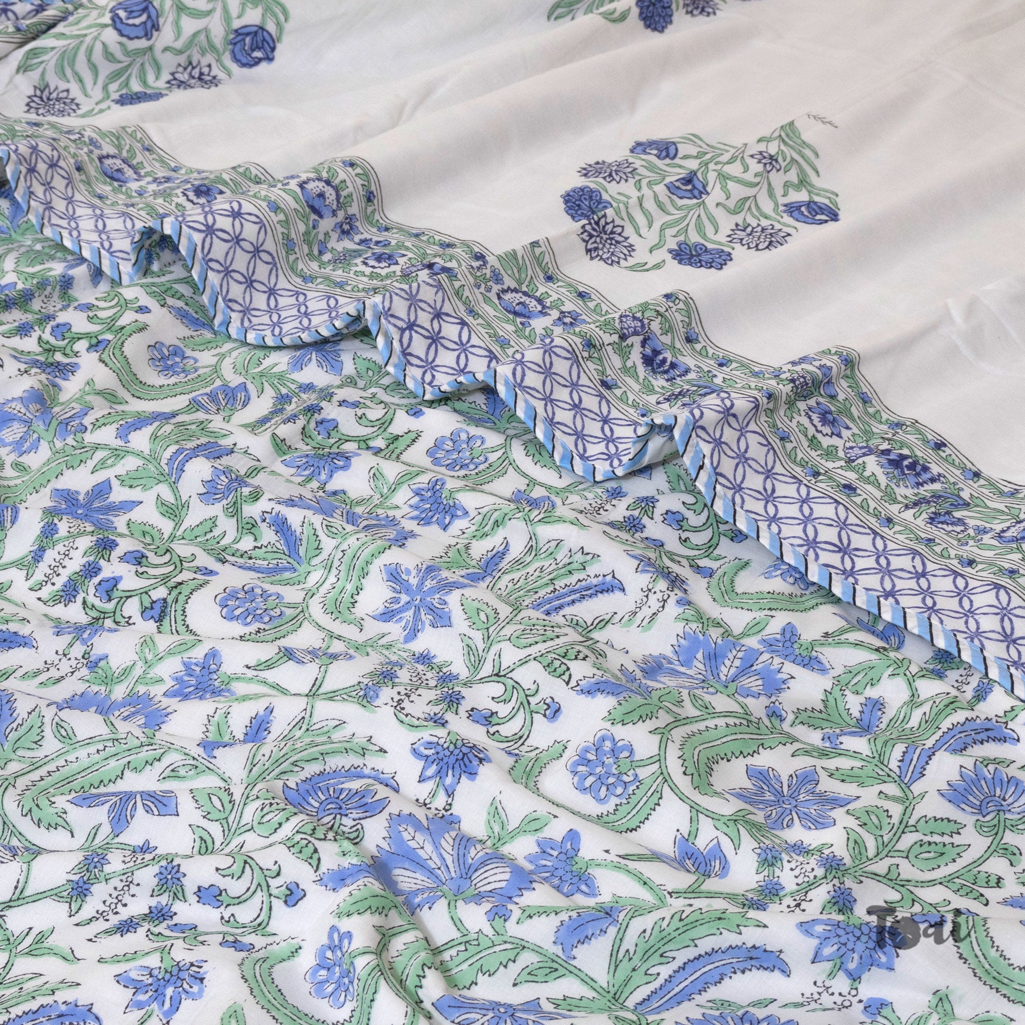Mugal Motif-Single Double Bedding