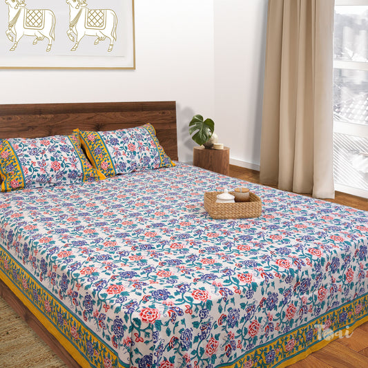 The Art and Beauty of Hand block Print Bedsheets